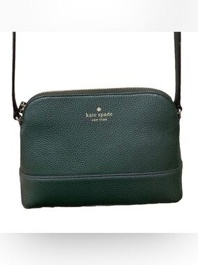 NWT Kate Spade Hanna Deep Evergreen Crossbody Purse Bag